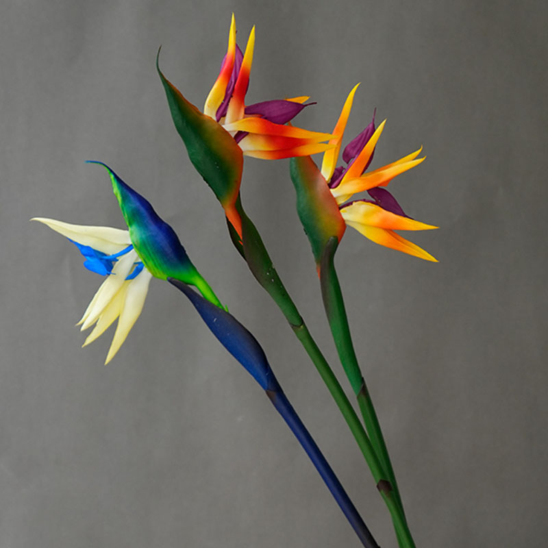 Bird Paradise Strelitzia - 1 szt. Sztuczne kwiaty Rajskiego Ptaka,