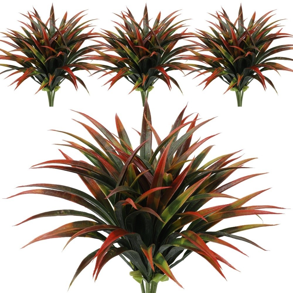 Spider Plant Hanging - Dekoracja krajobrazu 42cm Sztuczne liście orchidei