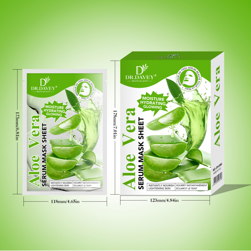 Maseczka do twarzy z serum alo – Aloe Vera Pot recenzja i cena