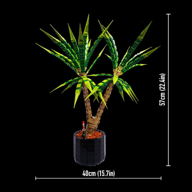 1961 elementów MOC Średniowiec – Dracaena Marginata recenzja i cena