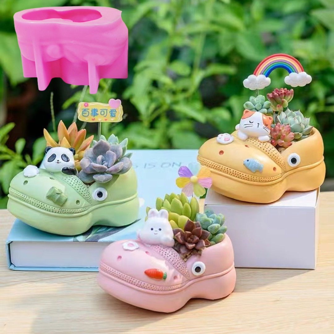 3D Animal Slippers Succulent P – Echeveria Succulent recenzja i cena