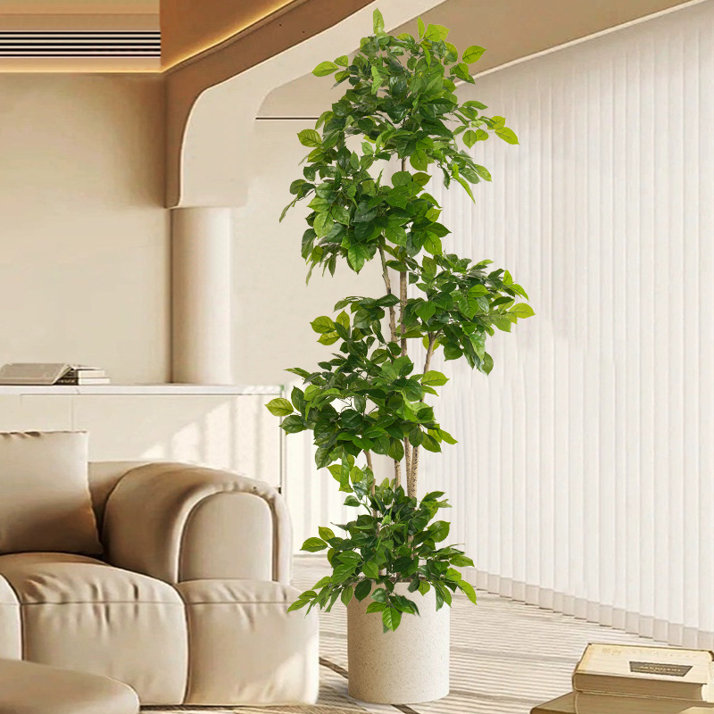 2-78in Duże Sztuczne Rośliny S – Ficus Lyrata Tree recenzja i cena