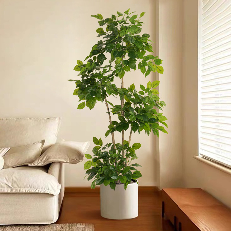 2-78in Duże Sztuczne Rośliny S – Ficus Lyrata Tree recenzja i cena