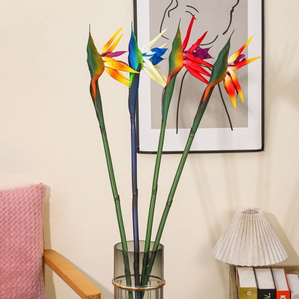 Sztuczne kwiaty strelitzii z d – Bird Paradise Strelitzia recenzja i cena