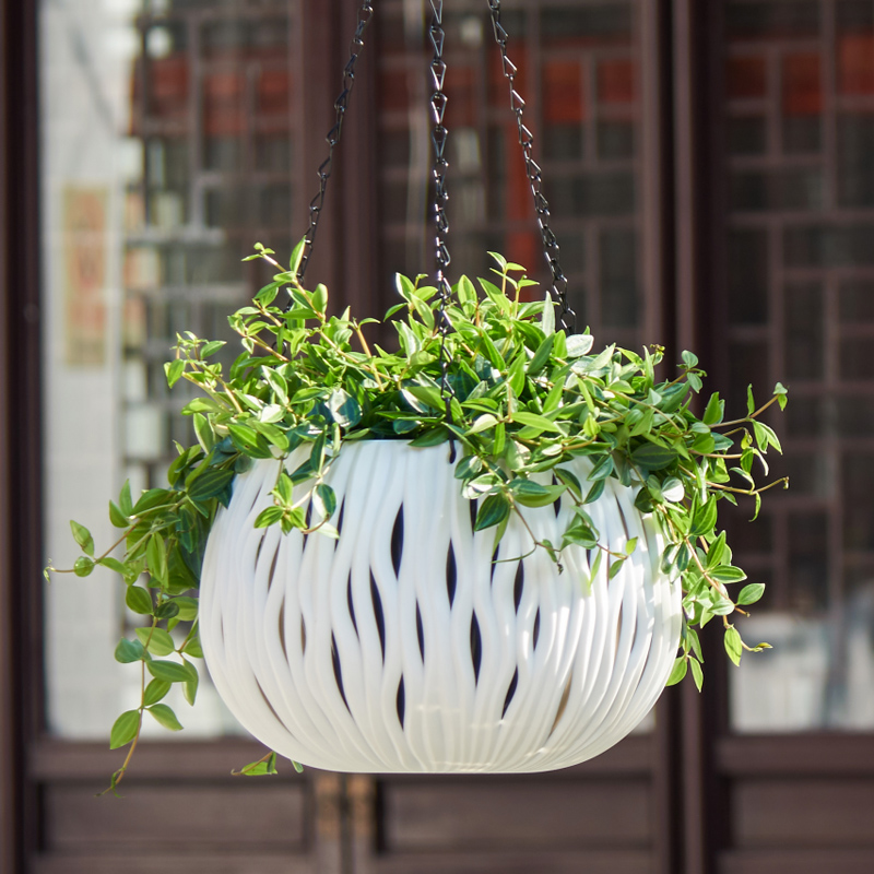 Donica wisząca, plastikowa, o  – Spider Plant Hanging recenzja i cena