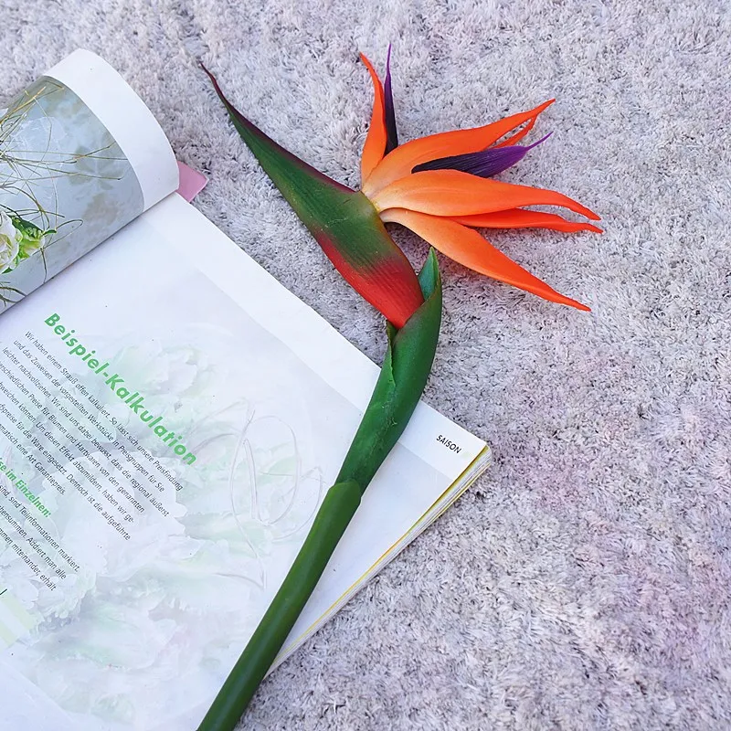 Sztuczny kwiat w dotyku jak pr – Bird Paradise Strelitzia recenzja i cena