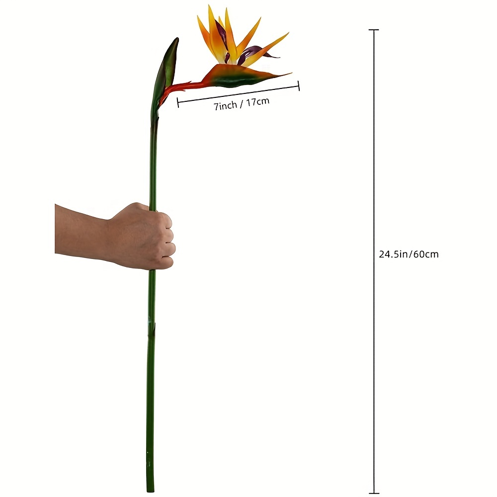 3 szt. Sztuczny rajski ptak kw – Bird Paradise Strelitzia recenzja i cena