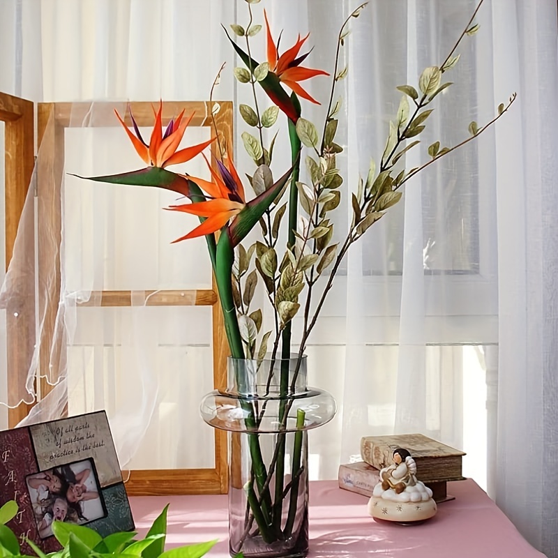 3 szt. Sztuczne kwiaty strelit – Bird Paradise Strelitzia recenzja i cena